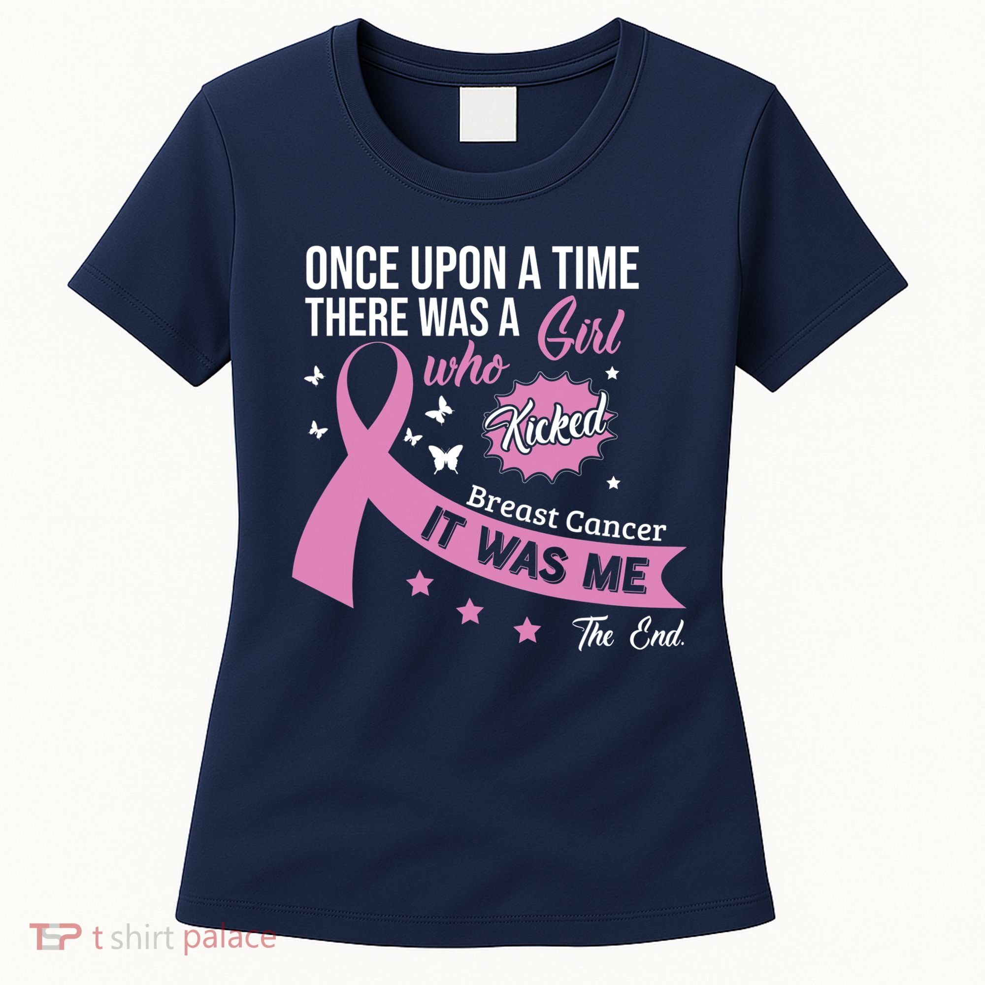 Breast Cancer Fight Cancer Ribbon Women's T-Shirt