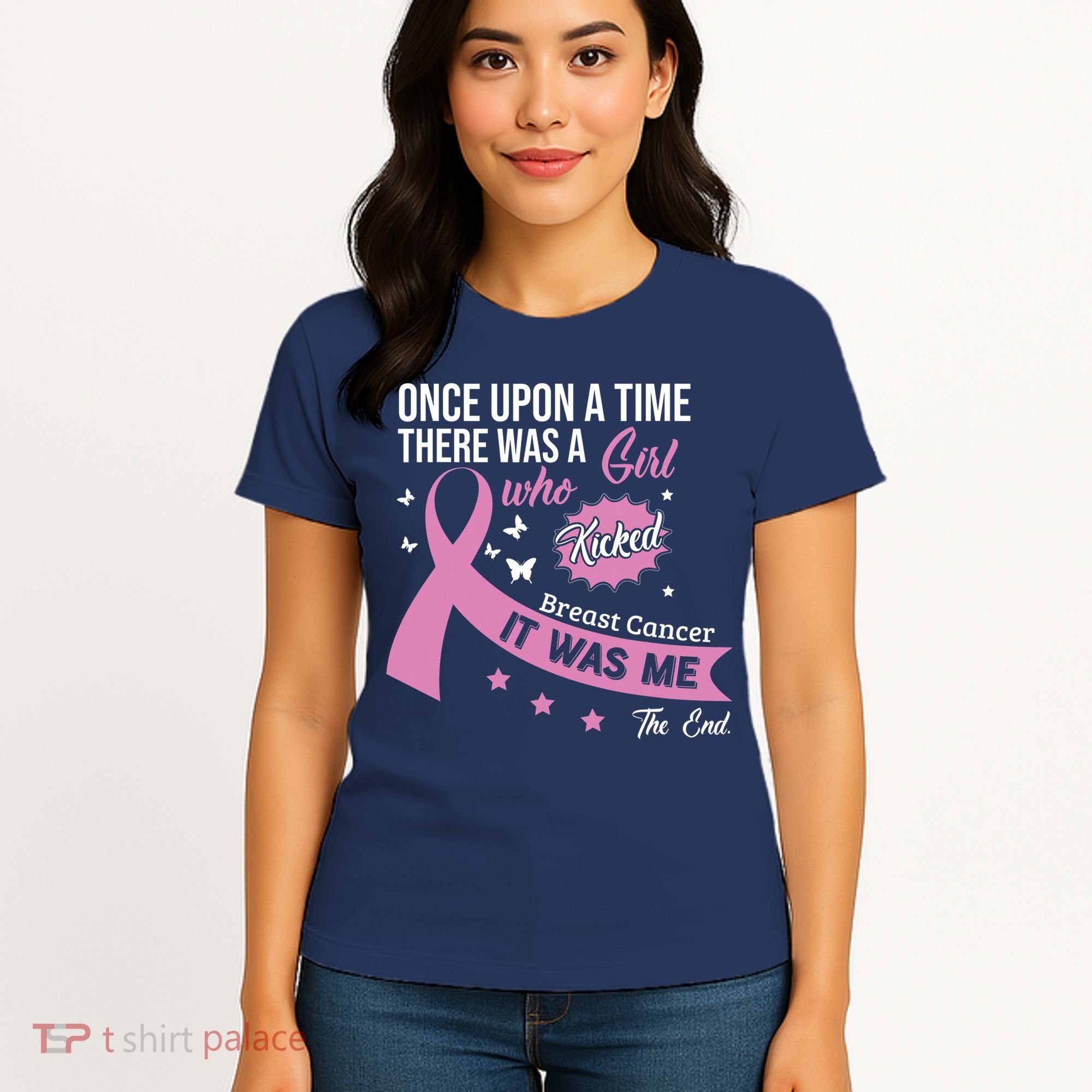 Breast Cancer Fight Cancer Ribbon Women's T-Shirt