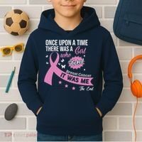 Breast Cancer Fight Cancer Ribbon Kids Hoodie thumb 2