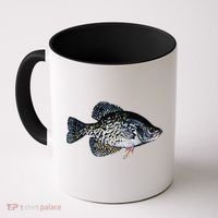 Black Crappie Fish Lucky Crappie Fishing Gift Coffee Mug thumb 0