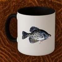 Black Crappie Fish Lucky Crappie Fishing Gift Coffee Mug thumb 2