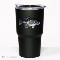 Black Crappie Fish Lucky Crappie Fishing Gift Tumbler thumb 0
