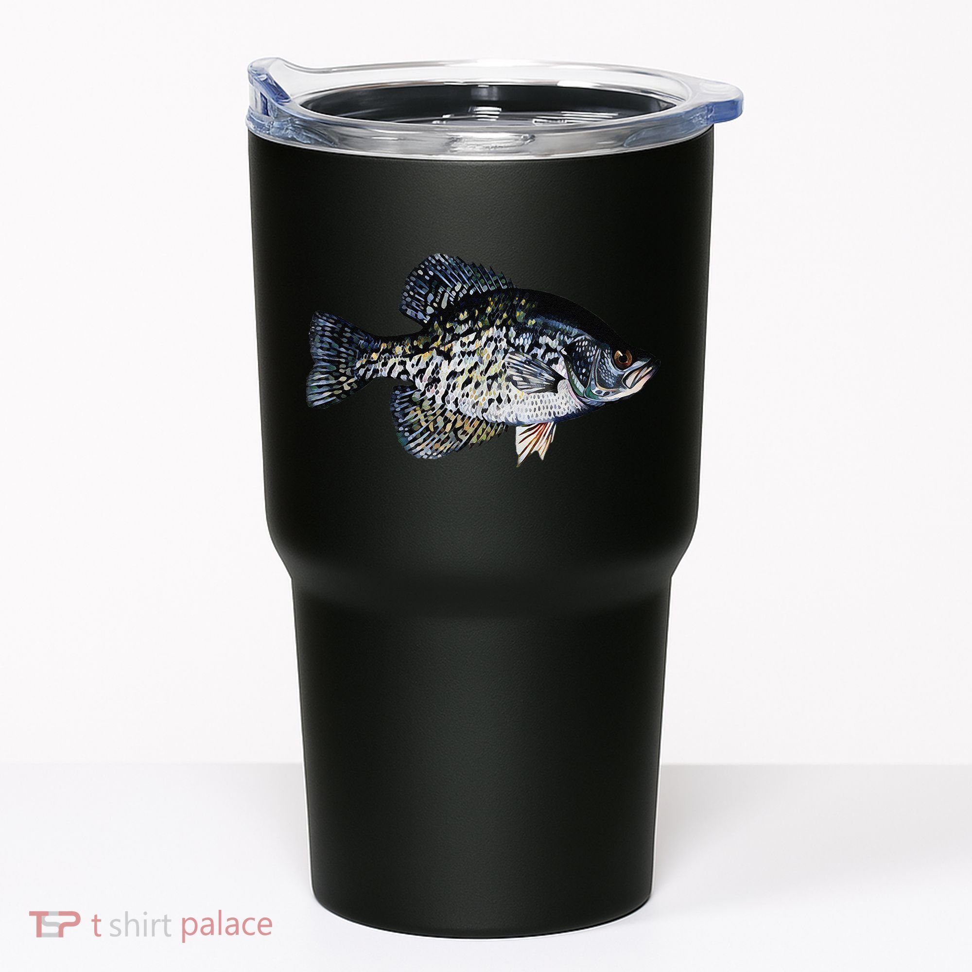 Black Crappie Fish Lucky Crappie Fishing Gift Tumbler