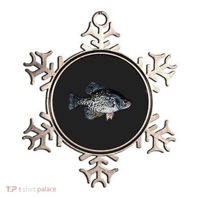 Black Crappie Fish Lucky Crappie Fishing Gift Ornament