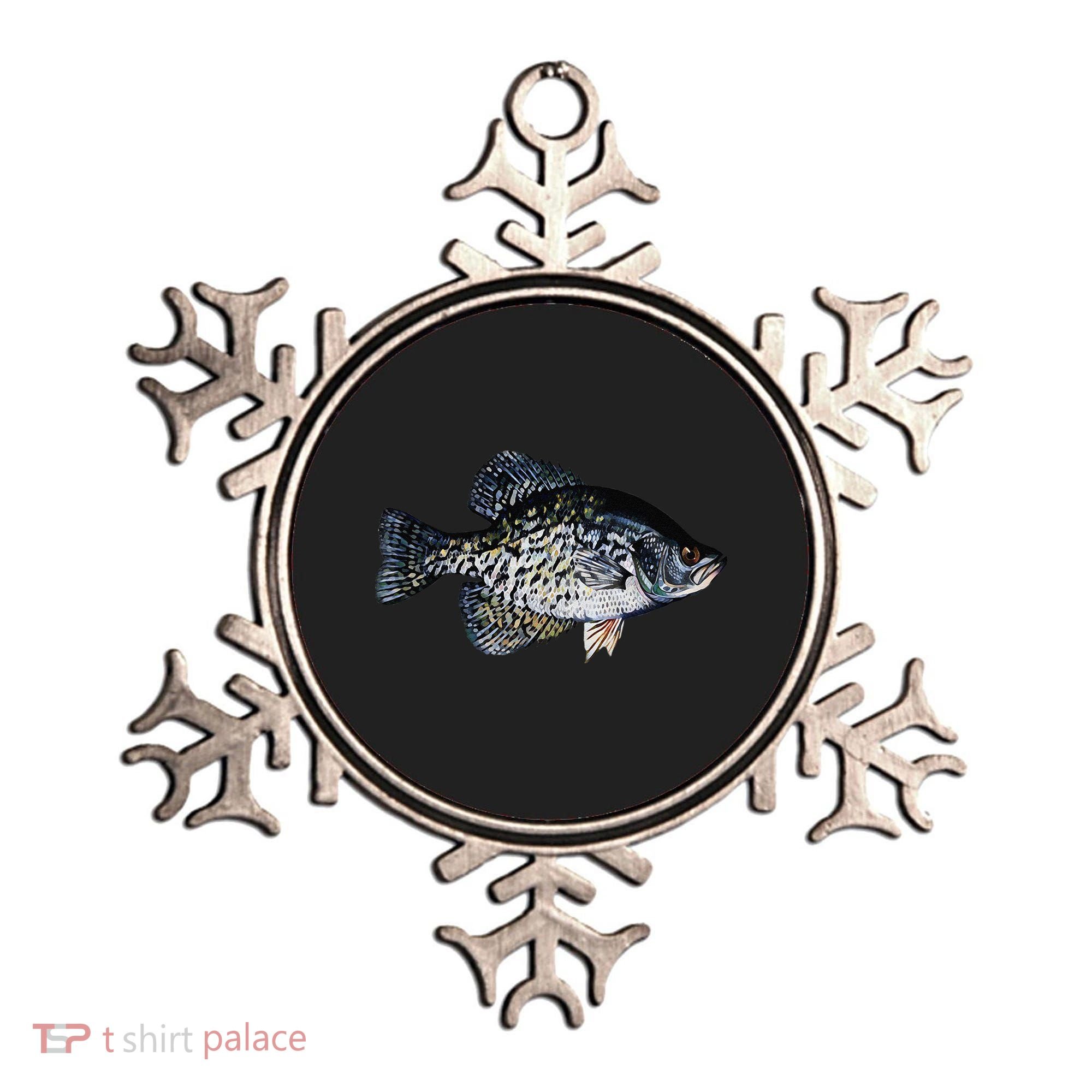 Black Crappie Fish Lucky Crappie Fishing Gift Ornament