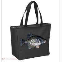 Black Crappie Fish Lucky Crappie Fishing Gift Tote Bag thumb 2