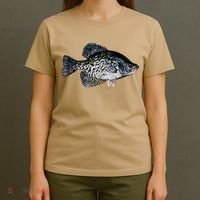 Black Crappie Fish Lucky Crappie Fishing Gift T-Shirt thumb 4