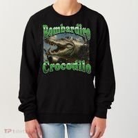 Bombadiro Crocodilo Funny Italian Brainrot Meme Graphic Women's Sweatshirt thumb 0
