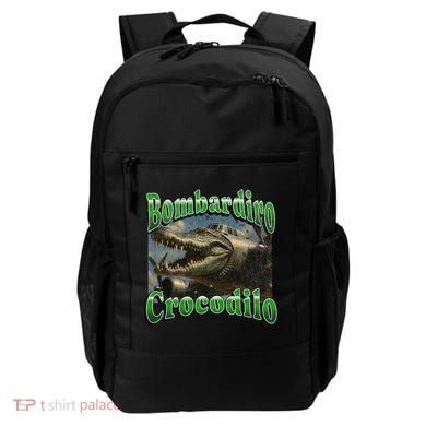 Bombadiro Crocodilo Funny Italian Brainrot Meme Graphic Backpack