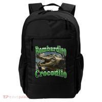 Bombadiro Crocodilo Funny Italian Brainrot Meme Graphic Backpack thumb 0
