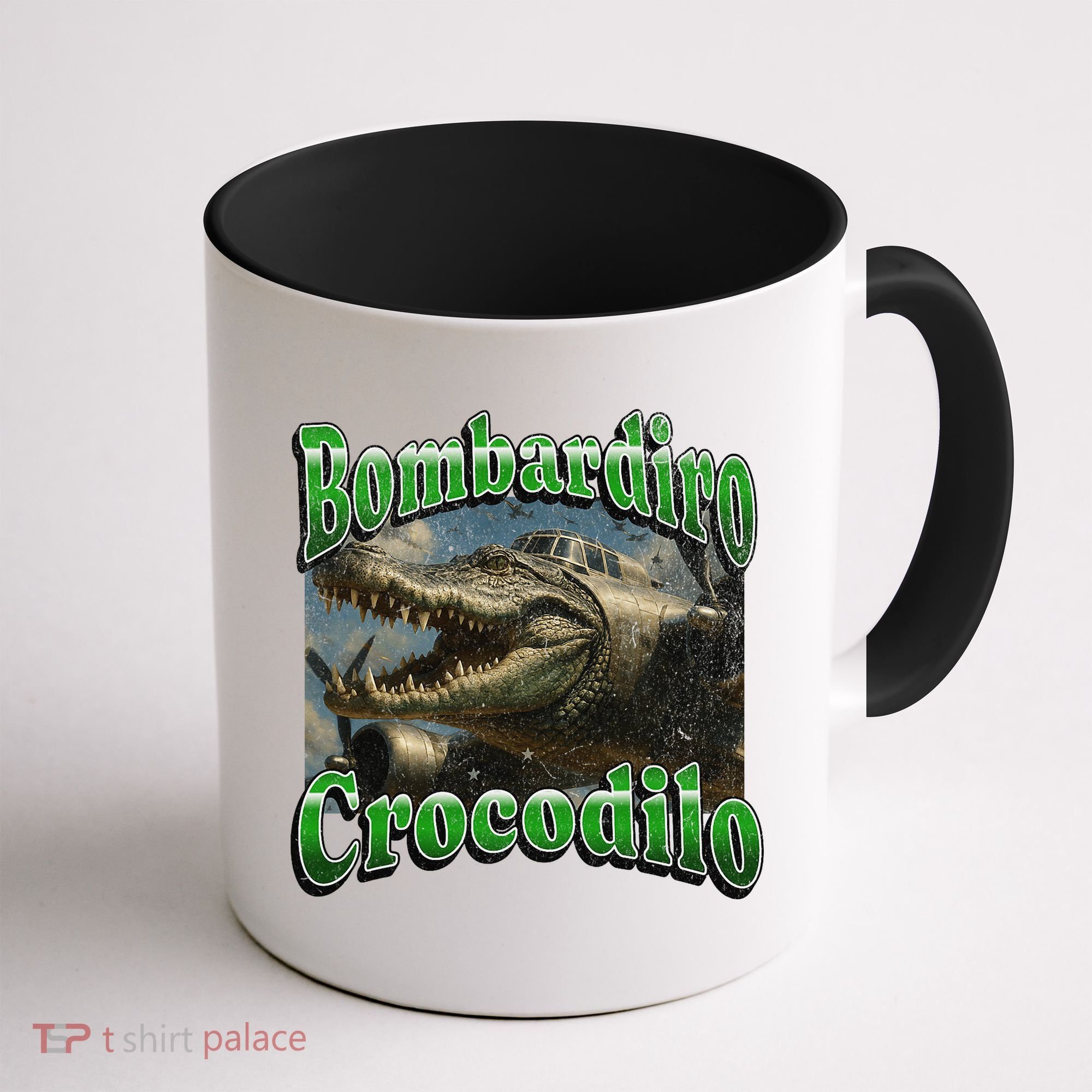 Bombadiro Crocodilo Funny Italian Brainrot Meme Graphic Coffee Mug