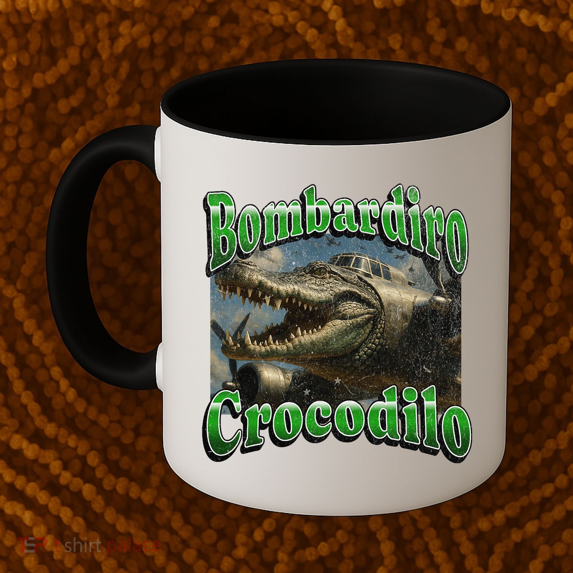 Bombadiro Crocodilo Funny Italian Brainrot Meme Graphic Coffee Mug