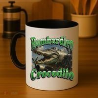 Bombadiro Crocodilo Funny Italian Brainrot Meme Graphic Coffee Mug thumb 4