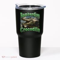 Bombadiro Crocodilo Funny Italian Brainrot Meme Graphic Tumbler thumb 0