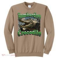 Bombadiro Crocodilo Funny Italian Brainrot Meme Graphic Sweatshirt thumb 0