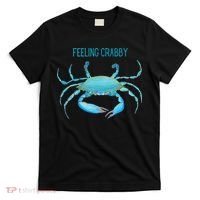 Blue Crab Feeling Crabby Ocean Life T-Shirt thumb 0