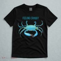 Blue Crab Feeling Crabby Ocean Life T-Shirt thumb 5