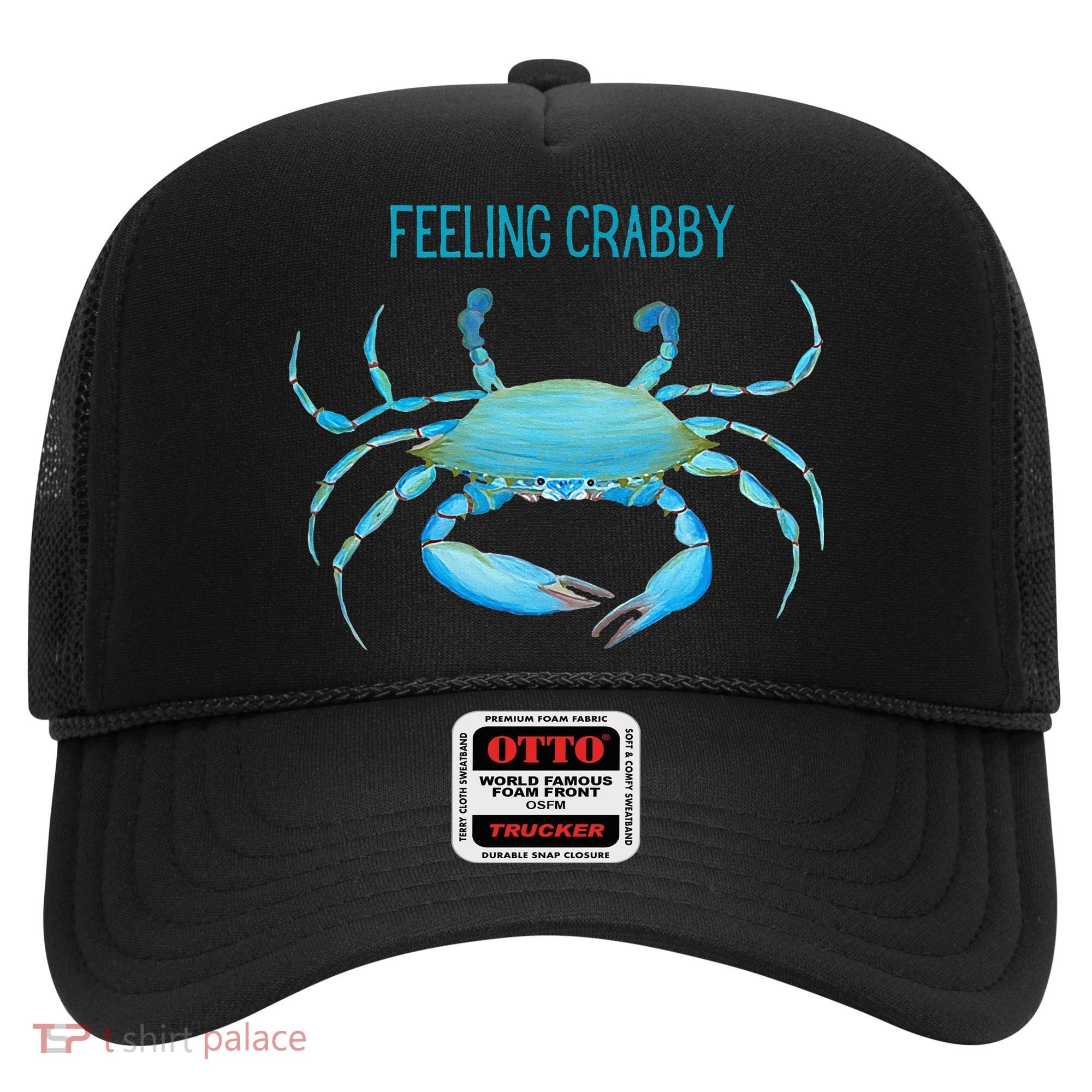 Blue Crab Feeling Crabby Ocean Life Hat