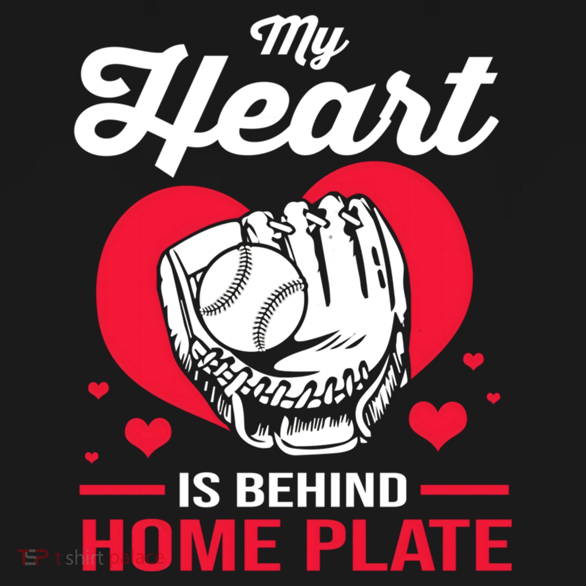 Baseball Catcher For Mom My Heart Is Behind Home Plate Funny Gift Women's Hoodie