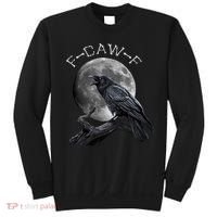 Black Crow, F-Caw-F Funny Black Bird Moon Bird Saying  Sweatshirt thumb 0