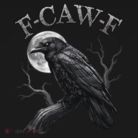 Black Crow, F-Caw-F Funny Black Bird Moon Gothic Adult Humor T-Shirt thumb 7