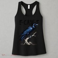 Black Crow F-Caw-F Funny Black Bird Women's Tank Top thumb 3