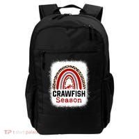 Bleached Craw Fish Season Leopard Crawfish Boil Lobster Great Gift Backpack thumb 0