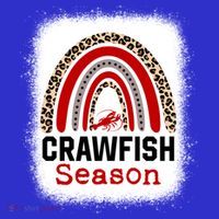 Bleached Craw Fish Season Leopard Crawfish Boil Lobster Great Gift Women's T-Shirt thumb 6