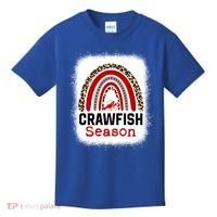 Bleached Craw Fish Season Leopard Crawfish Boil Lobster Great Gift Kids T-Shirt thumb 0