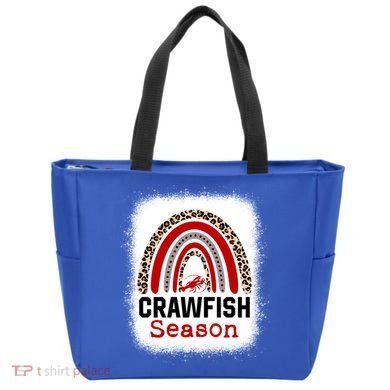 Bleached Craw Fish Season Leopard Crawfish Boil Lobster Great Gift Tote Bag