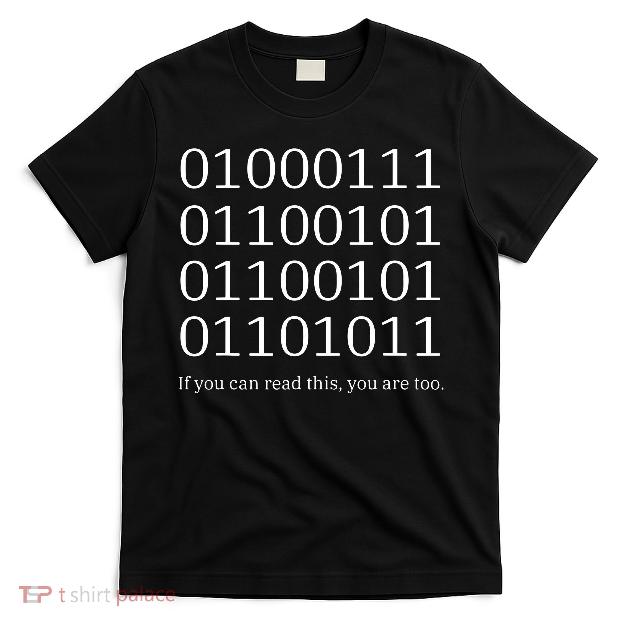 Binary Code Funny Computer Science Programmer Coding T-Shirt