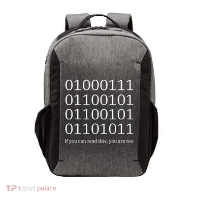 Binary Code Funny Computer Science Programmer Coding Vector Backpack