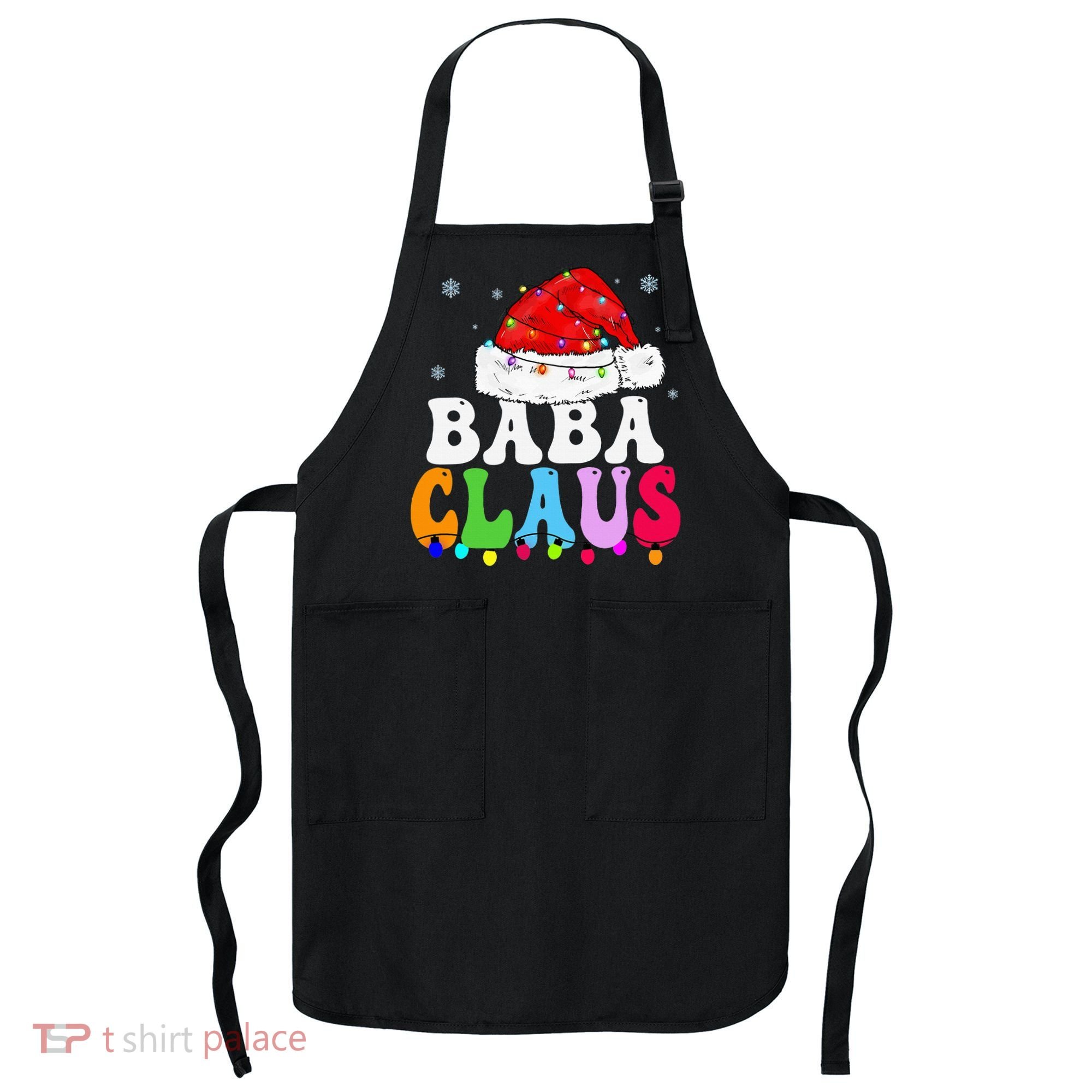 Baba Claus Funny Xmas Family Matching Grandma Christmas Apron