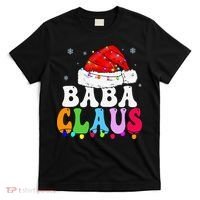 Baba Claus Funny Xmas Family Matching Grandma Christmas T-Shirt thumb 0