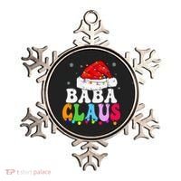 Baba Claus Funny Xmas Family Matching Grandma Christmas Ornament thumb 0
