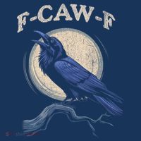 Black Crow F-Caw-F Funny Bird Moon Women's Hoodie thumb 2
