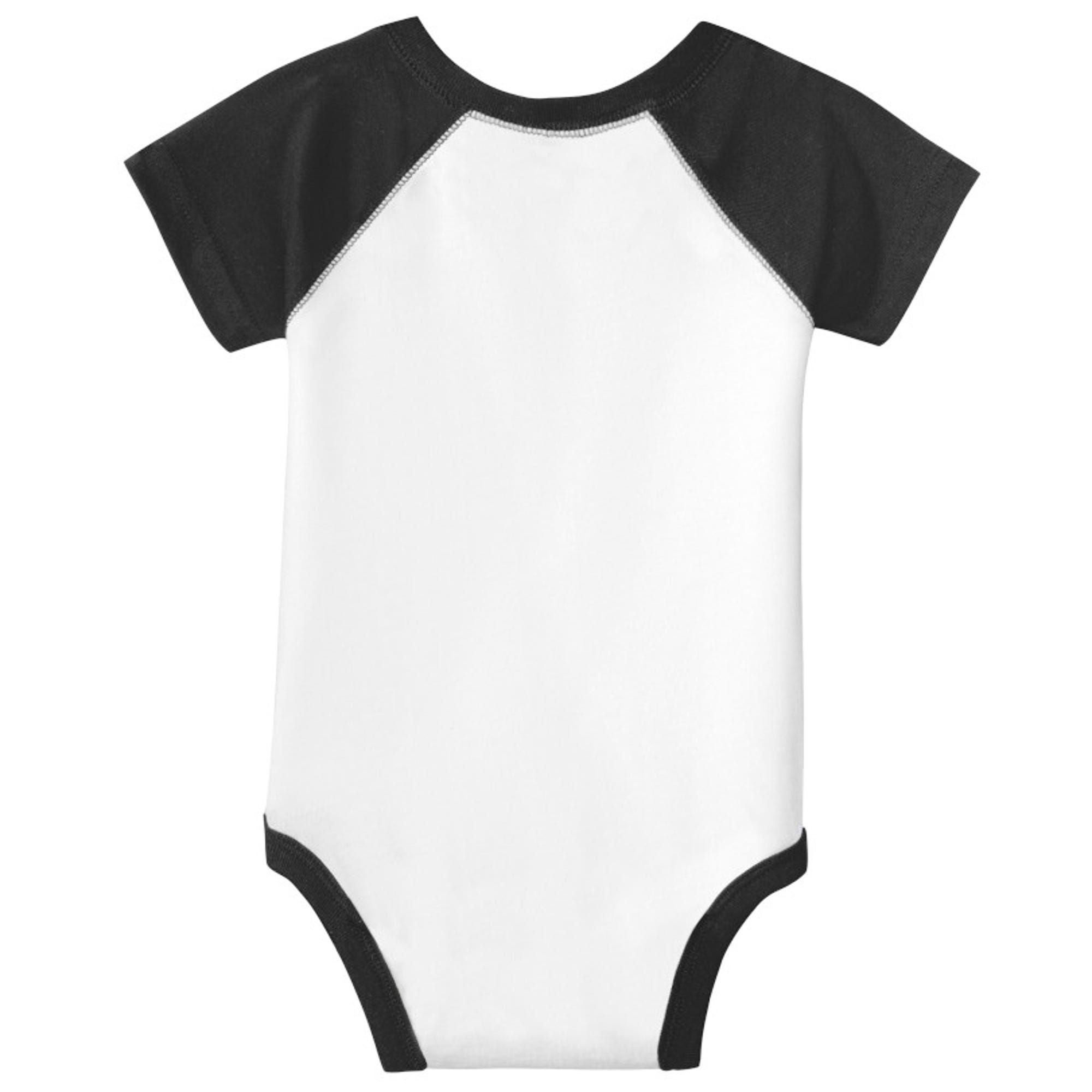 Bigfoot Camping Funny Bigfoot Doesn't Believe In You Either Infant Baby Jersey Bodysuit