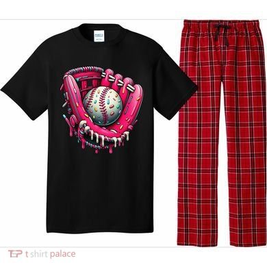 Baseball Cute For Ice Cream Cute Baseball 4 Gift Pajama Set