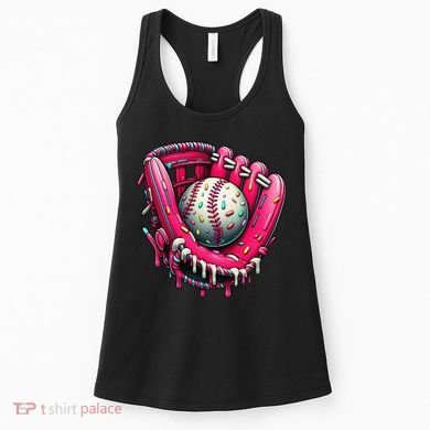 Baseball Cute For Ice Cream Cute Baseball 4 Gift Women's Tank Top