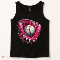 Baseball Cute For Ice Cream Cute Baseball 4 Gift Tank Top thumb 2