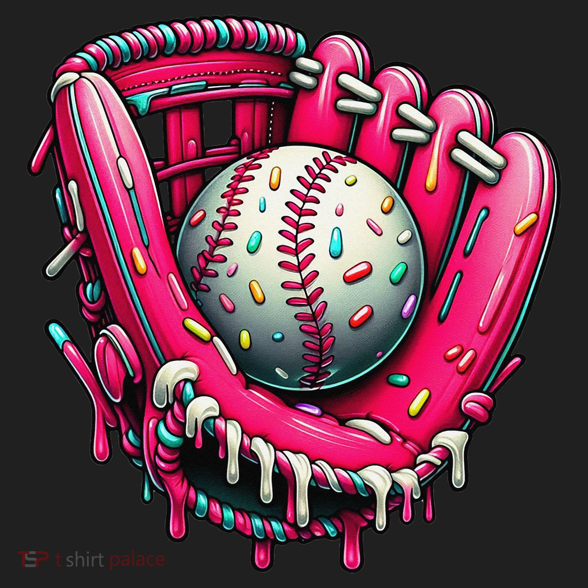 Baseball Cute For Ice Cream Cute Baseball 4 Gift Golf Towel