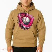 Baseball Cute For Ice Cream Cute Baseball 4 Gift Hoodie thumb 2