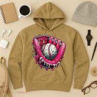 Baseball Cute For Ice Cream Cute Baseball 4 Gift Hoodie thumb 3