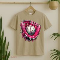 Baseball Cute For Ice Cream Cute Baseball 4 Gift T-Shirt thumb 2