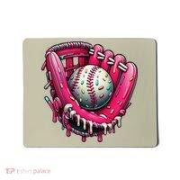 Baseball Cute For Ice Cream Cute Baseball 4 Gift Mousepad thumb 0