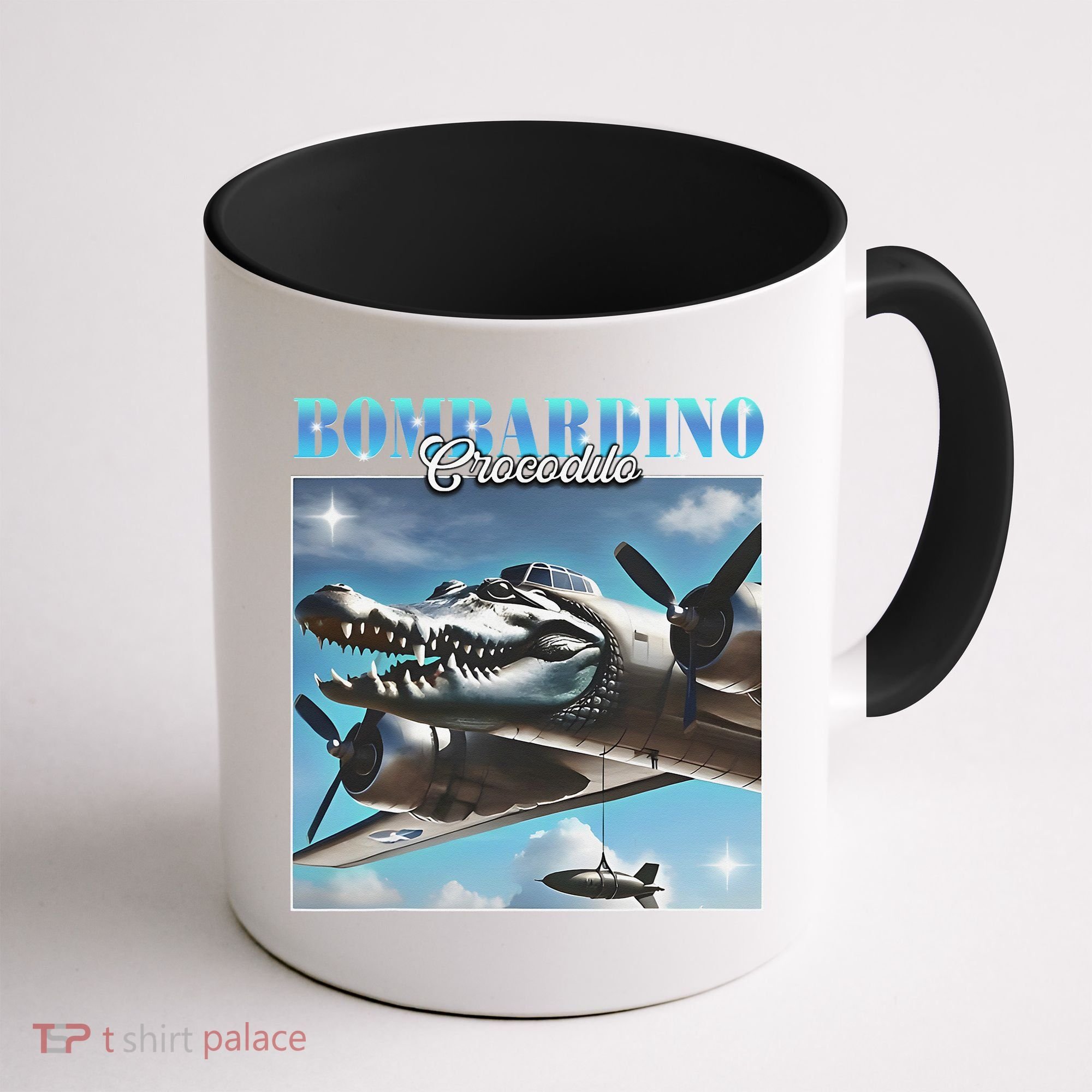 Bombardiro Crocodillo Funny Italian Brainrot Meme Humor Gen Coffee Mug