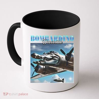 Bombardiro Crocodillo Funny Italian Brainrot Meme Humor Gen Coffee Mug