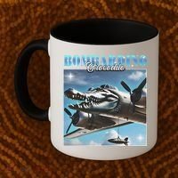 Bombardiro Crocodillo Funny Italian Brainrot Meme Humor Gen Coffee Mug thumb 2