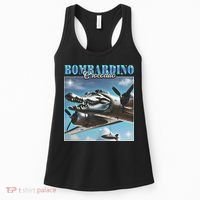 Bombardiro Crocodillo Funny Italian Brainrot Meme Humor Gen Women's Tank Top thumb 0