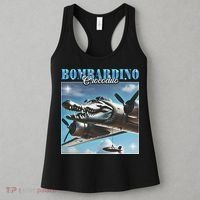 Bombardiro Crocodillo Funny Italian Brainrot Meme Humor Gen Women's Tank Top thumb 3